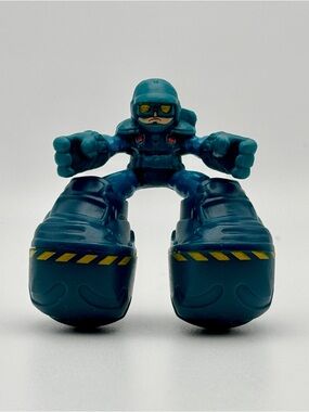 Matchbox Big Boots Mattel Action Figure Loose Mini Toy - Blue Police / Cop